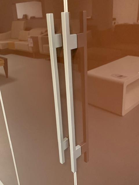 Kleiderschrank-System SMART, mit Front in Farbglas 3
